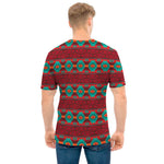 Native Southwestern Pattern Print Men's T-Shirt