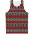 Native Southwestern Pattern Print Men's Tank Top