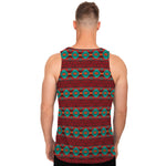 Native Southwestern Pattern Print Men's Tank Top