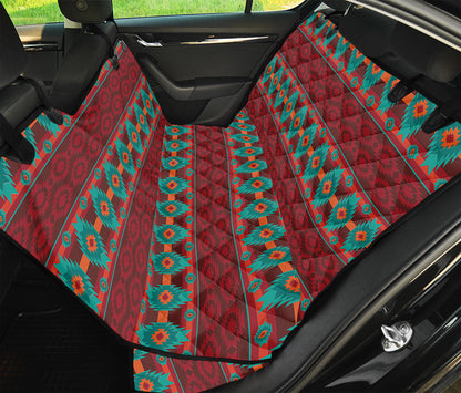 Native Southwestern Pattern Print Pet Car Back Seat Cover