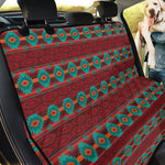 Native Southwestern Pattern Print Pet Car Back Seat Cover