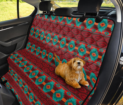 Native Southwestern Pattern Print Pet Car Back Seat Cover