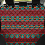 Native Southwestern Pattern Print Pet Car Back Seat Cover