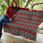 Native Southwestern Pattern Print Quilt