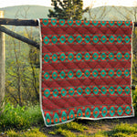 Native Southwestern Pattern Print Quilt