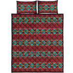 Native Southwestern Pattern Print Quilt Bed Set