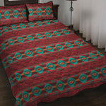 Native Southwestern Pattern Print Quilt Bed Set