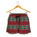 Native Southwestern Pattern Print Women's Shorts