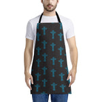 Native Totem Pattern Print Apron