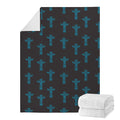 Native Totem Pattern Print Blanket