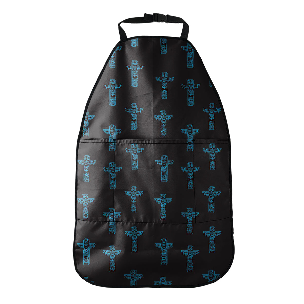 Native Totem Pattern Print Car Seat Organizers