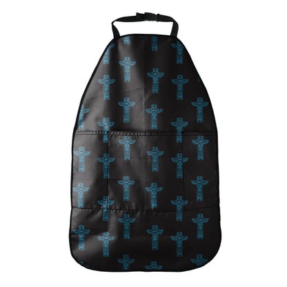Native Totem Pattern Print Car Seat Organizers