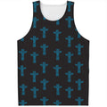 Native Totem Pattern Print Men's Tank Top
