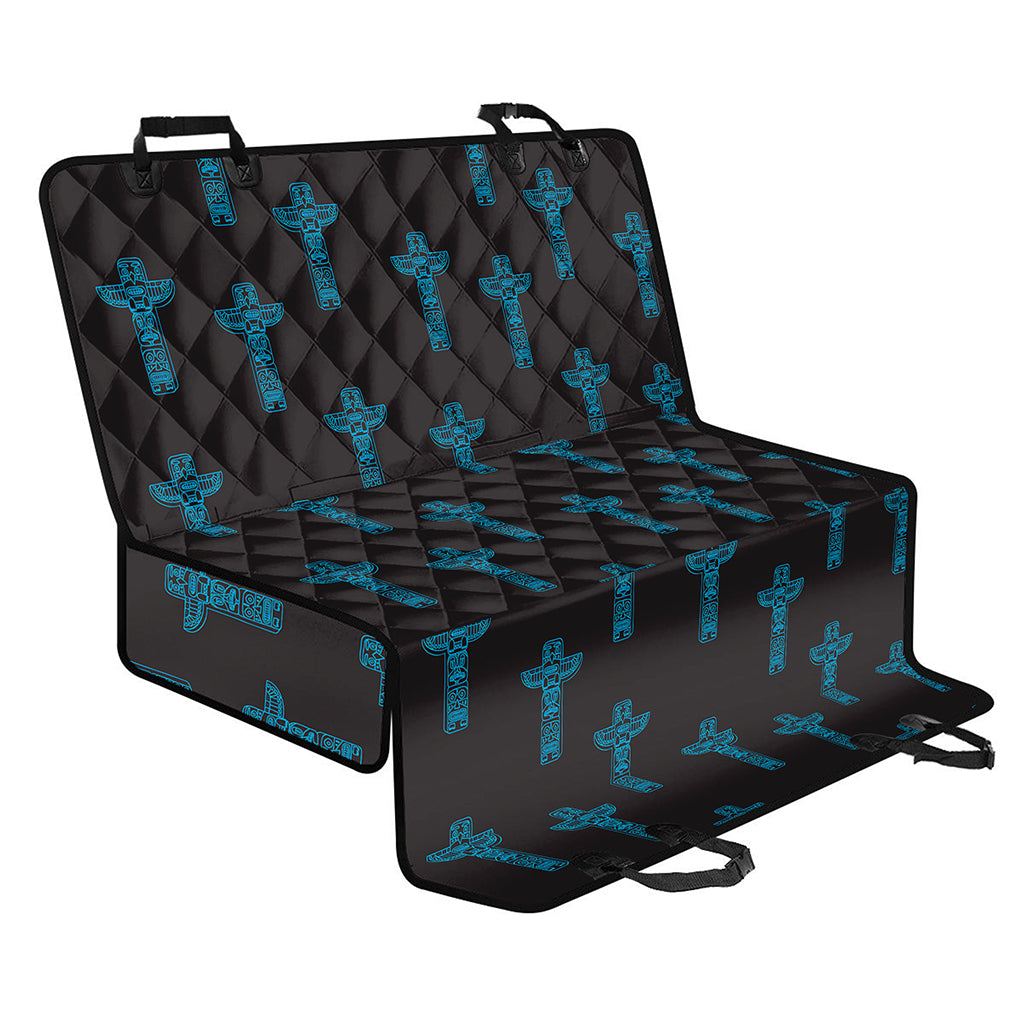 Native Totem Pattern Print Pet Car Back Seat Cover