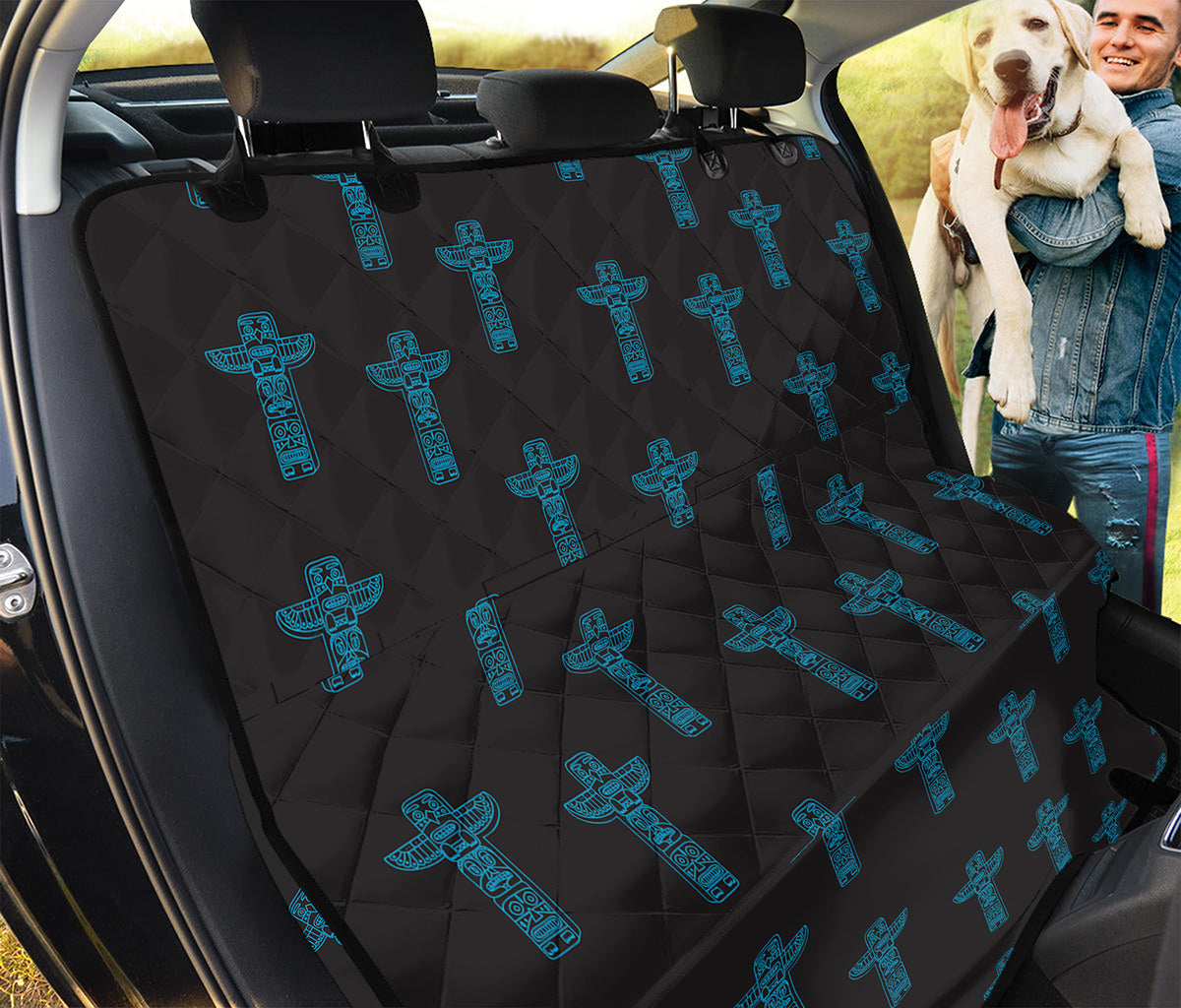 Native Totem Pattern Print Pet Car Back Seat Cover