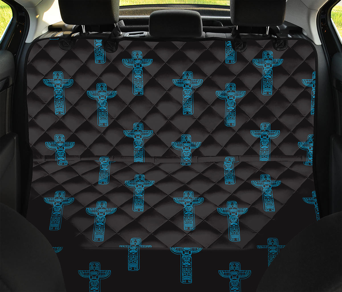 Native Totem Pattern Print Pet Car Back Seat Cover