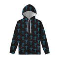 Native Totem Pattern Print Pullover Hoodie