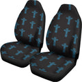Native Totem Pattern Print Universal Fit Car Seat Covers