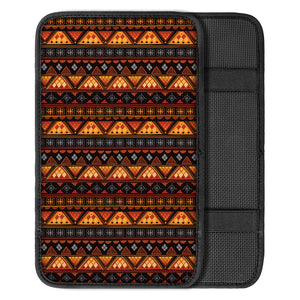 Native Tribal African Pattern Print Car Center Console Cover