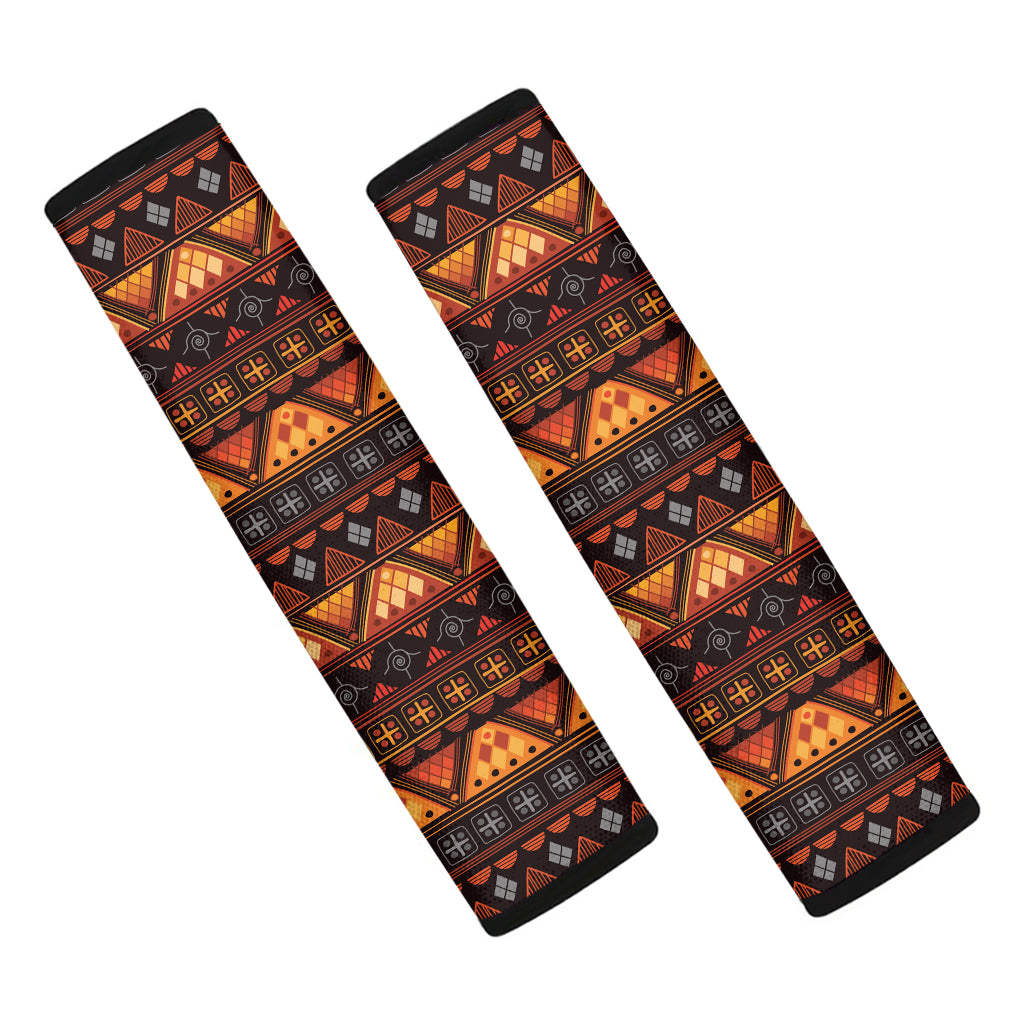 Native Tribal African Pattern Print Car Seat Belt Covers