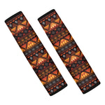 Native Tribal African Pattern Print Car Seat Belt Covers