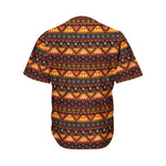 Native Tribal African Pattern Print Men's Baseball Jersey