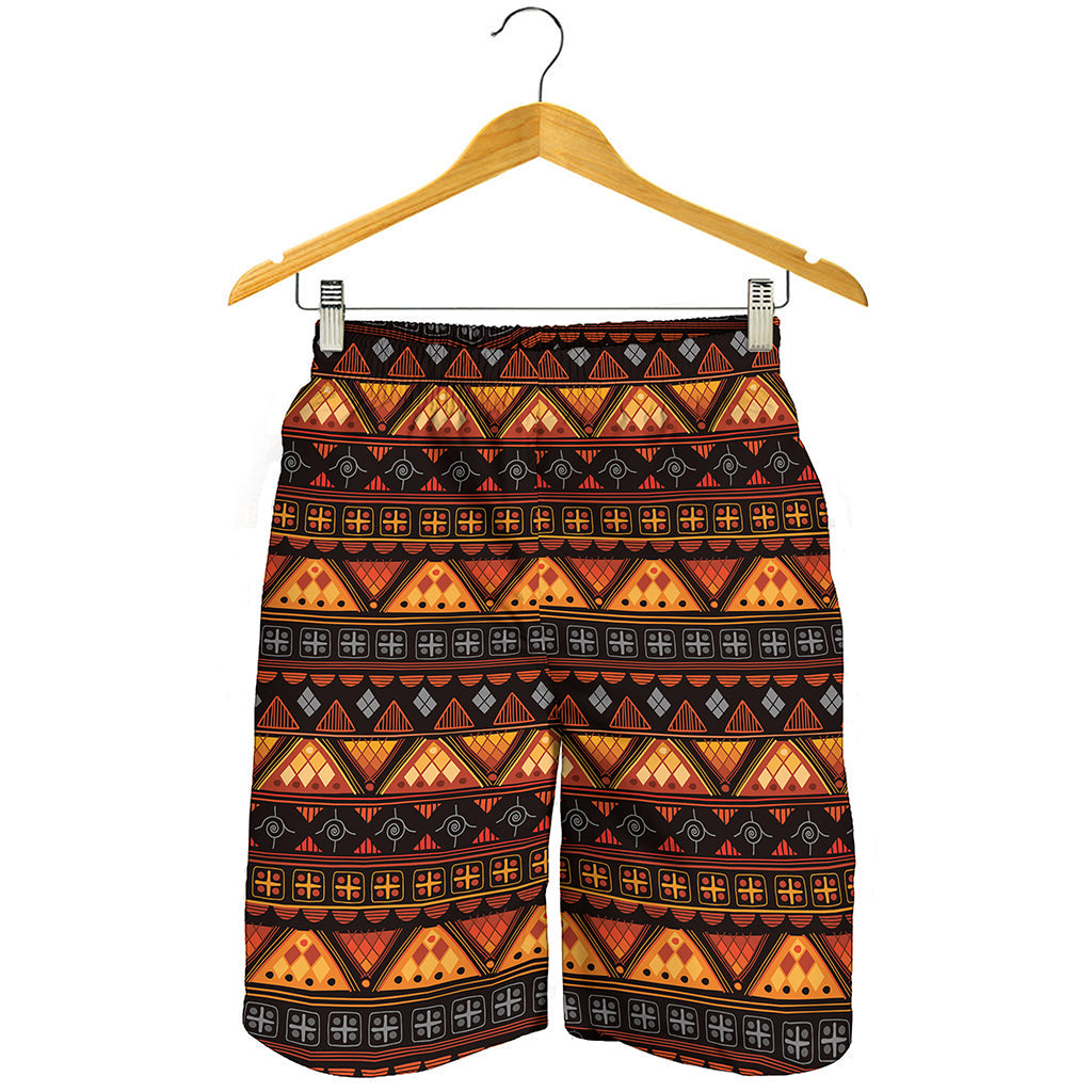 Native Tribal African Pattern Print Men's Shorts