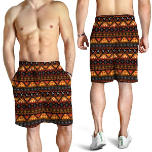 Native Tribal African Pattern Print Men's Shorts