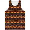 Native Tribal African Pattern Print Men's Tank Top
