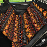 Native Tribal African Pattern Print Pet Car Back Seat Cover