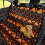 Native Tribal African Pattern Print Pet Car Back Seat Cover