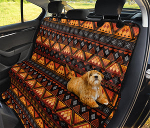 Native Tribal African Pattern Print Pet Car Back Seat Cover