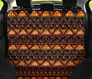 Native Tribal African Pattern Print Pet Car Back Seat Cover