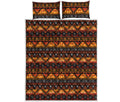 Native Tribal African Pattern Print Quilt Bed Set