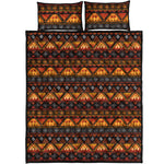 Native Tribal African Pattern Print Quilt Bed Set