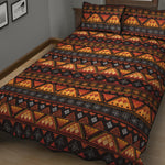 Native Tribal African Pattern Print Quilt Bed Set