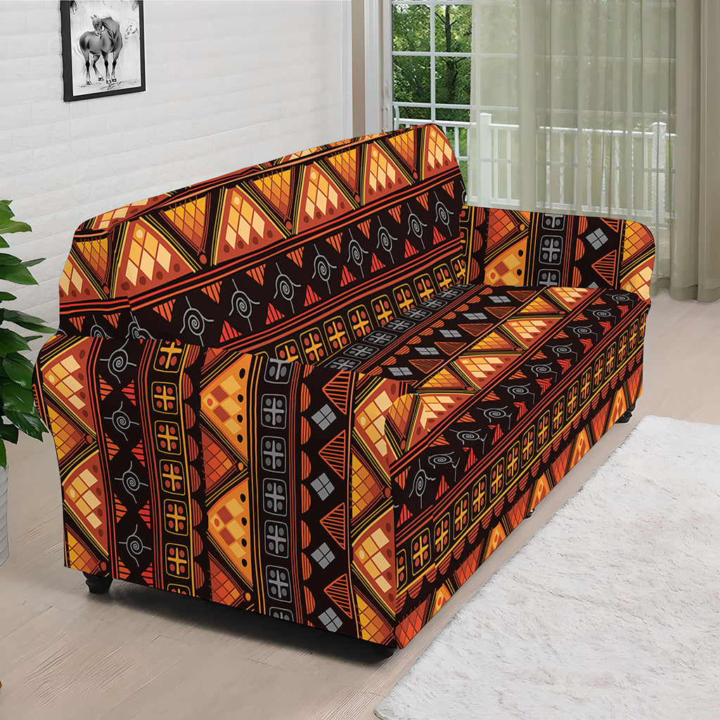 Native Tribal African Pattern Print Sofa Cover