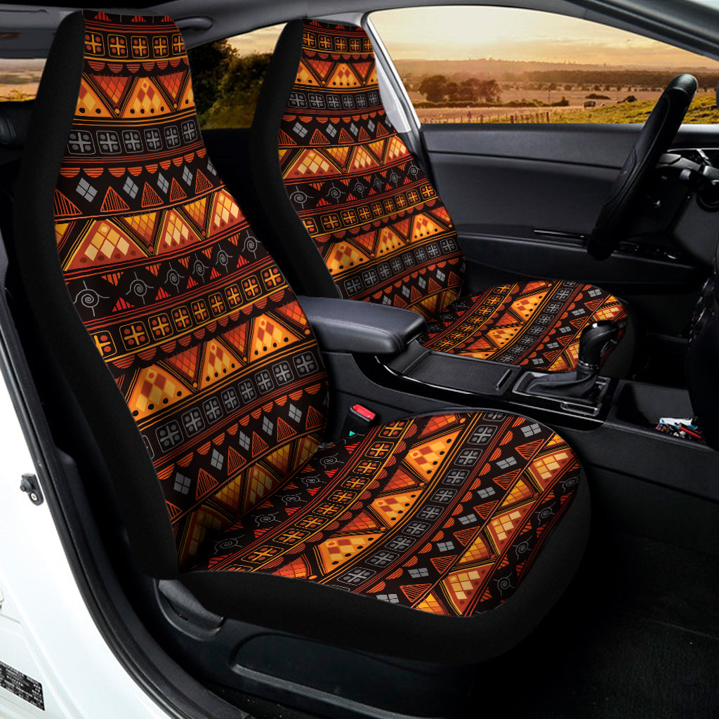 Native Tribal African Pattern Print Universal Fit Car Seat Covers