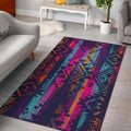 Native Tribal Aztec Pattern Print Floor Mat