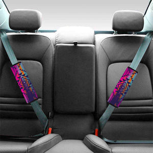 Native Tribal Aztec Pattern Print Car Seat Belt Covers