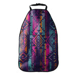 Native Tribal Aztec Pattern Print Car Seat Organizers