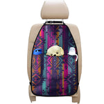 Native Tribal Aztec Pattern Print Car Seat Organizers