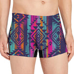 Native Tribal Aztec Pattern Print Men's Boxer Briefs