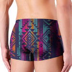 Native Tribal Aztec Pattern Print Men's Boxer Briefs