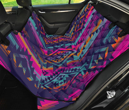 Native Tribal Aztec Pattern Print Pet Car Back Seat Cover