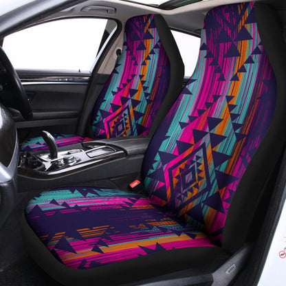 Native Tribal Aztec Pattern Print Universal Fit Car Seat Covers