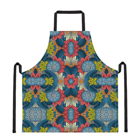 Native Tribal Bohemian Pattern Print Apron