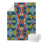 Native Tribal Bohemian Pattern Print Blanket