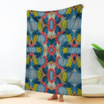 Native Tribal Bohemian Pattern Print Blanket