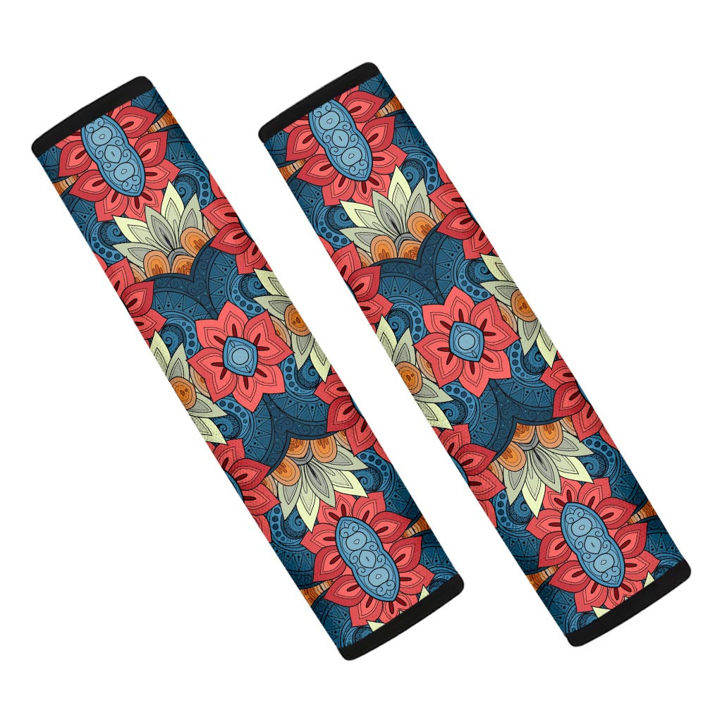 Native Tribal Bohemian Pattern Print Car Seat Belt Covers